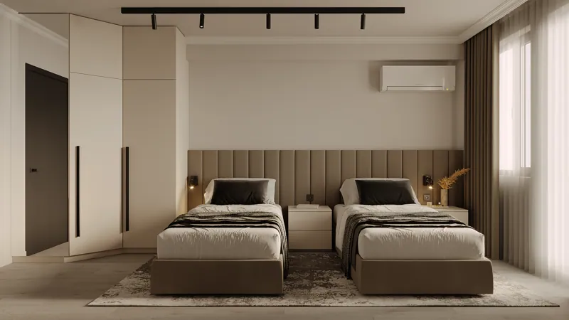 Apartament w szaro-beżowych tonach — Zdjęcie 9