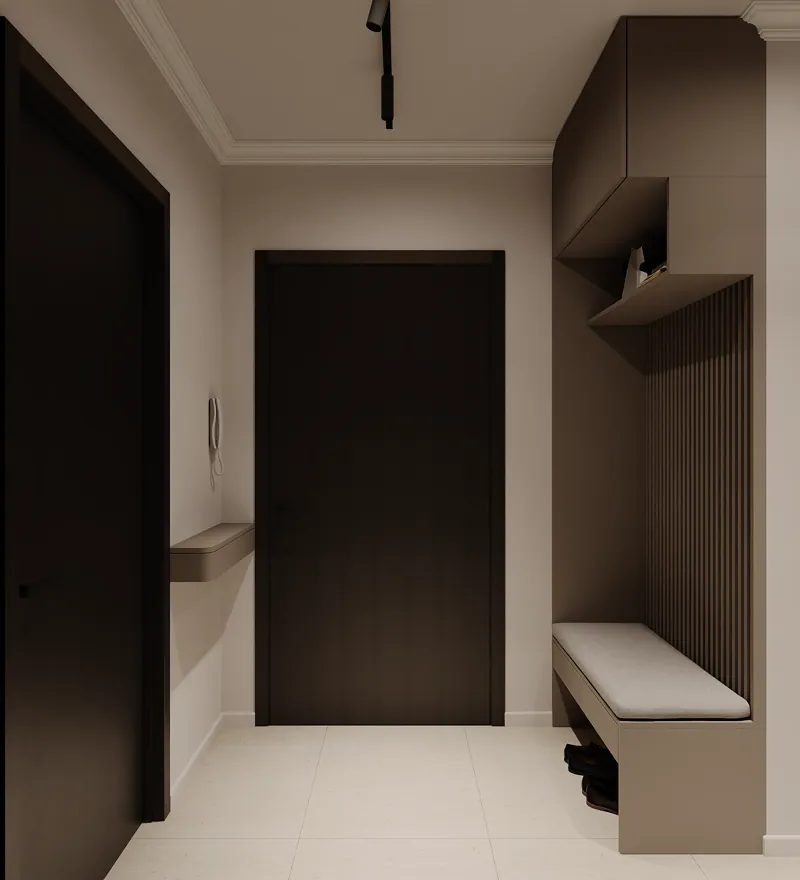 Apartament w szaro-beżowych tonach — Zdjęcie 12